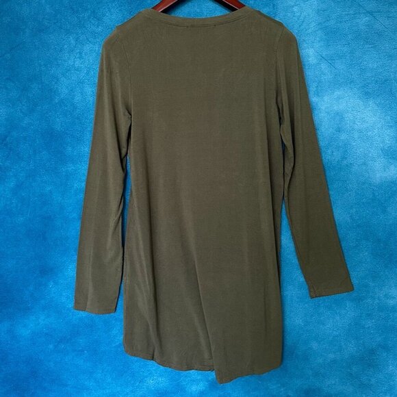 Chris & Carol Green T-Shirt Dress, Large - Picture 2 of 3
